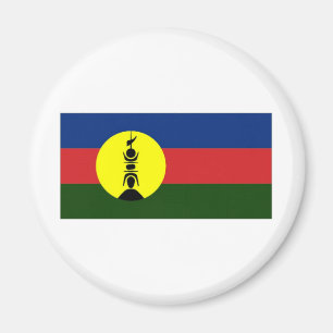 Lokale vlag van New Caledonia Kanaky Magneet