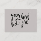 Lokale welkomstkaart visitekaartje (Voorkant)