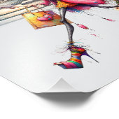 Lokale winkel foto afdruk (Hoek)