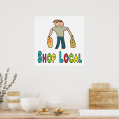 Lokale winkel poster (Keuken)
