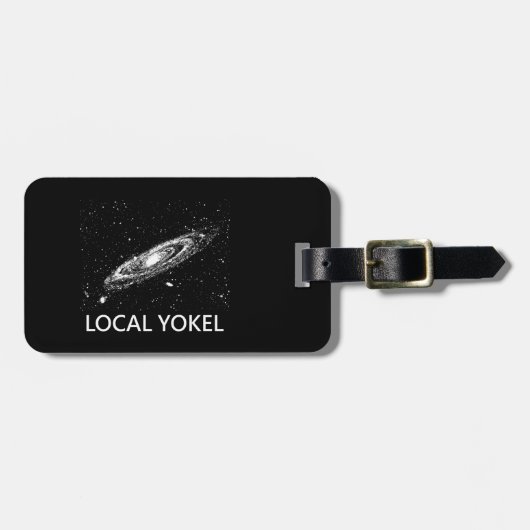 Lokale Yokel Bagagelabel (Voorkant horizontaal)