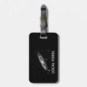 Lokale Yokel Bagagelabel (Achterkant verticaal)