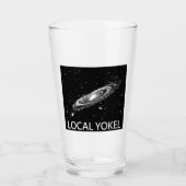 Lokale Yokel Glas (Voorkant)