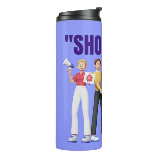 Lokale zakelijke offerte kopen thermosbeker (Gedraaid links)