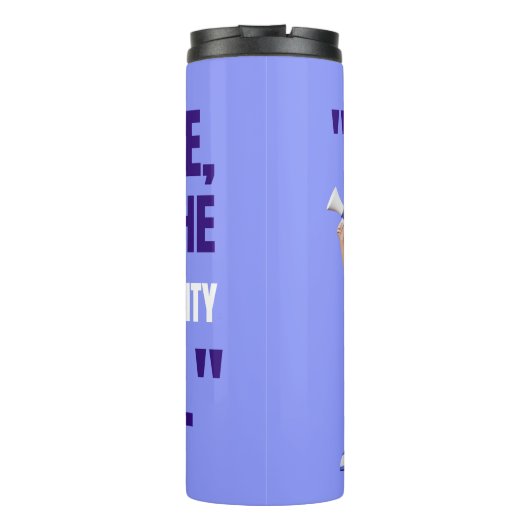 Lokale zakelijke offerte kopen thermosbeker (Achterkant)