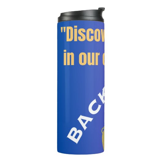 Lokale zakelijke offerte kopen thermosbeker (Gedraaid links)