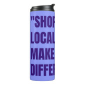 Lokale zakelijke offerte kopen thermosbeker (Gedraaid links)