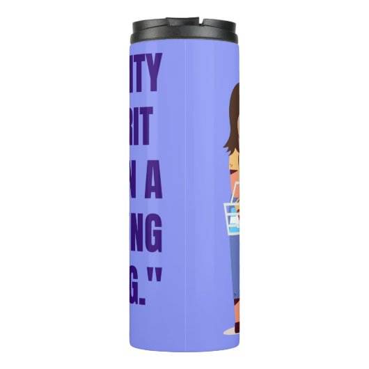 Lokale zakelijke offerte kopen thermosbeker (Achterkant)