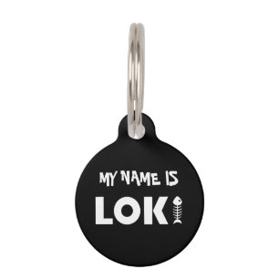 Loki Cat Pet ID Tag Huisdierpenning