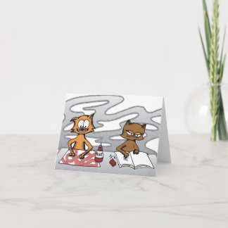 Loki en Mayday Paw Schilderen Kaart