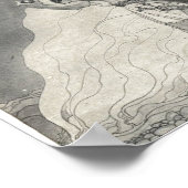 Loki Finds Gullveig's Heart - John Bauer Poster (Hoek)