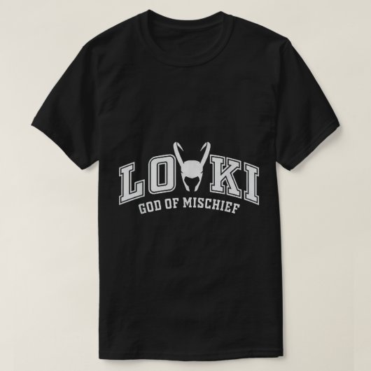 LOKI God of Mischief T-shirt (Design voorkant)