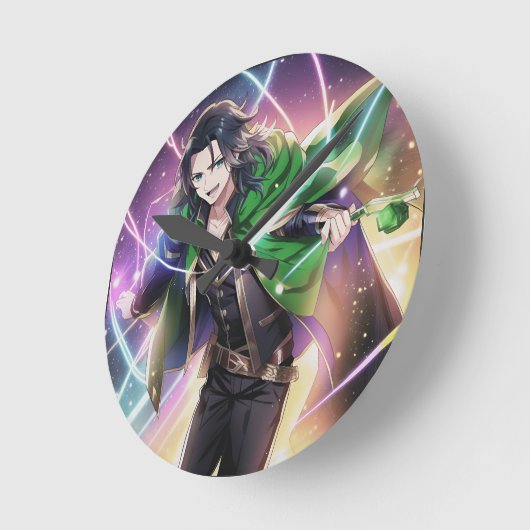 Loki - God van Mischief Ronde Klok (Hoek)