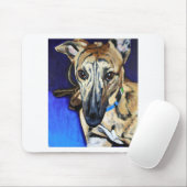 Loki - Lurcher dog Muismat (Met muis)