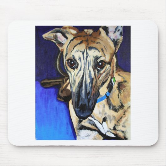 Loki - Lurcher dog Muismat (Voorkant)
