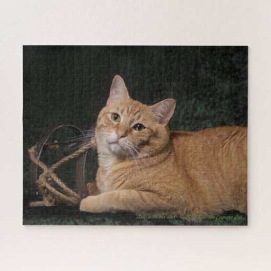 Loki met sled legpuzzel (Horizontaal)