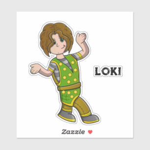 Loki Noorse mythologie Sticker