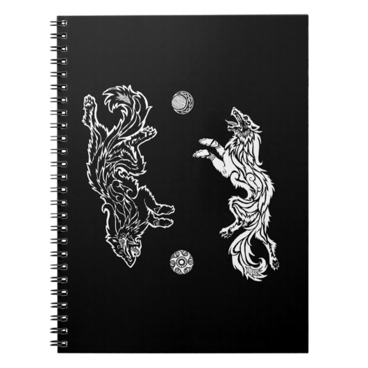 LOKI ODIN FENRIR WOLVES NOTITIEBOEK (Voorkant)