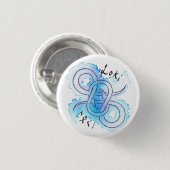 Loki Symbol Button (Voorkant /achterkant)
