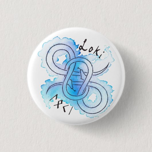 Loki Symbol Button (Voorkant)