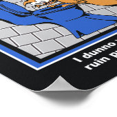 Loki "Toilet Trouble" Bathroom Print (Hoek)