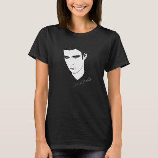 Loki von Schallern, Portrait mit Unterschrift T-shirt