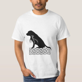 Loki's Boeddies: Beagle Mickey Black T-shirt