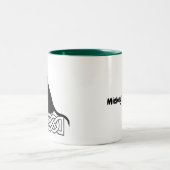 Loki's Boeddies: Beagle Mickey Black Tweekleurige Koffiemok (Center)