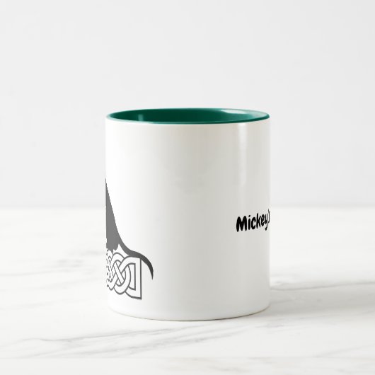 Loki's Boeddies: Beagle Mickey Black Tweekleurige Koffiemok (Center)