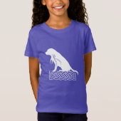 Loki's Boeddies: Beagle Mickey White T-shirt (Voorkant)