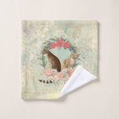 Loki's Buddies: Mika en Chidori Bengalen Katten Bad Handdoek (Wasdoekje)