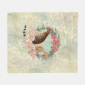 Loki's Buddies: Mika en Chidori Bengalen Katten Fleece Deken (Voorkant (Horizontaal))