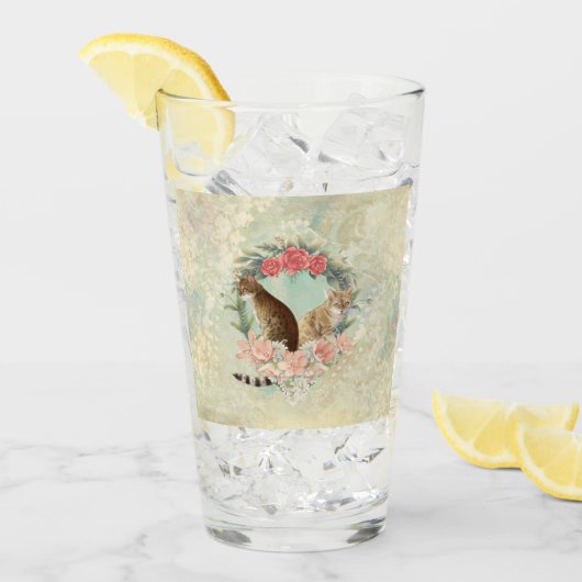 Loki's Buddies: Mika en Chidori Bengalen Katten Glas (Voorkant ijs)