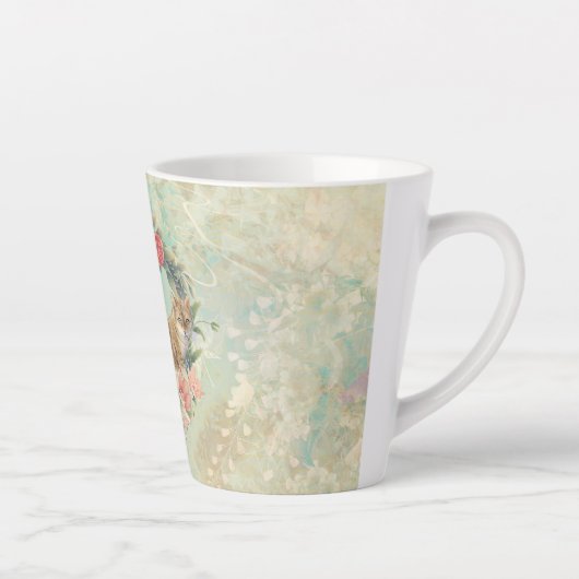 Loki's Buddies: Mika en Chidori Bengalen Katten Latte Mok (Rechts)