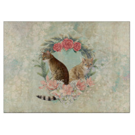 Loki's Buddies: Mika en Chidori Bengalen Katten Snijplank