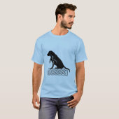 Loki's vrienden: Beagle Mickey Black T-shirt (Voorkant volledig)