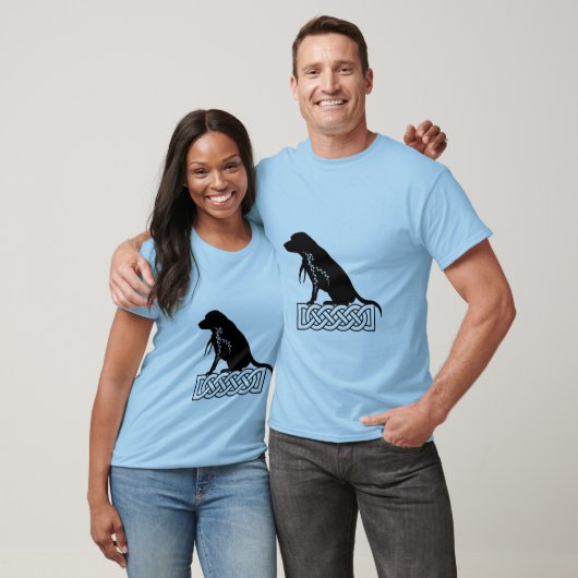 Loki's vrienden: Beagle Mickey Black T-shirt (Unisex)