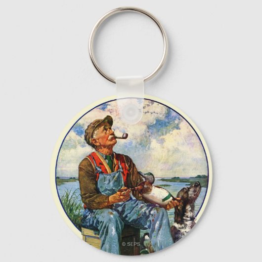 Lokvogels Sleutelhanger (Voorkant)