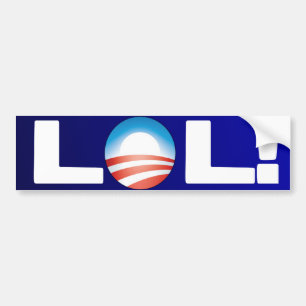 LOL Anti Obama Bumpersticker