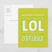 LOL BRIEFKAART (Voorkant / Achterkant)