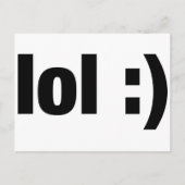 lol briefkaart (Voorkant)