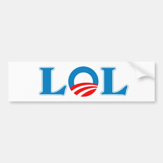 LOL BUMPERSTICKER (Voorkant)