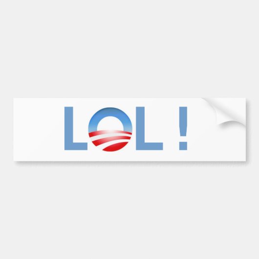 LOL BUMPERSTICKER (Voorkant)