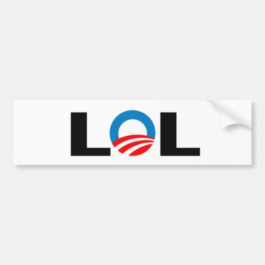 LOL BUMPERSTICKER (Voorkant)