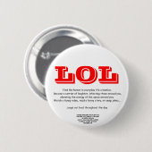 LOL-Button Ronde Button 5,7 Cm (Voorkant /achterkant)