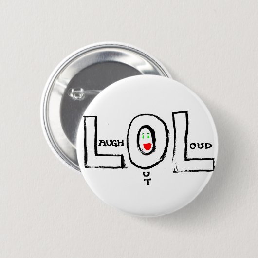LOL-Button Ronde Button 5,7 Cm (Voorkant /achterkant)