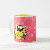 LOL Cats Tweekleurige Koffiemok (Voorkant links)