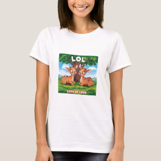 LOL Collectie, neemt het dagelijks leven aan T-shirt