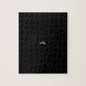 'LOL'-design Solid Color Puzzle Legpuzzel (Verticaal)