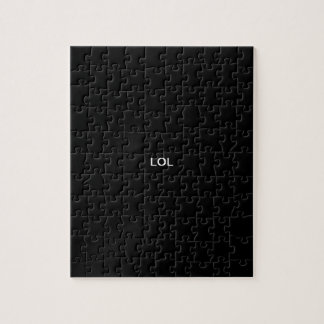'LOL'-design Solid Color Puzzle Legpuzzel